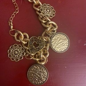 Gold Charm Bracelet